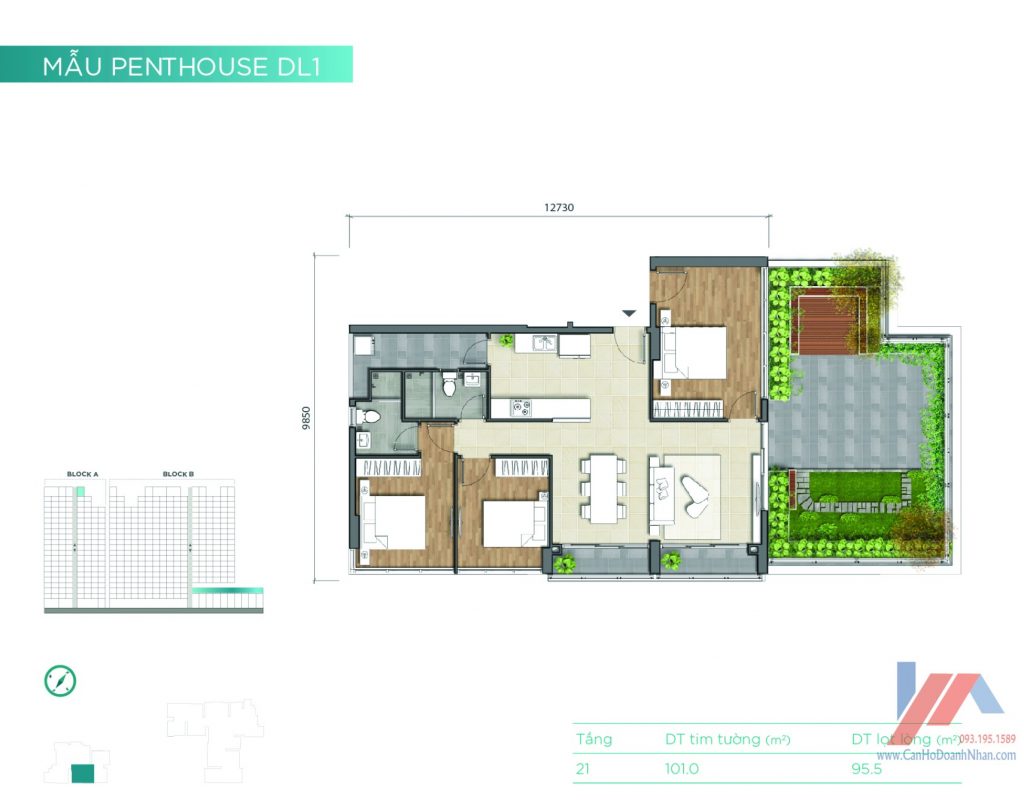 PENHOUSE - CĂN HỘ D'LUSSO EMERALD SÔNG GIỒNG QUẬN 2