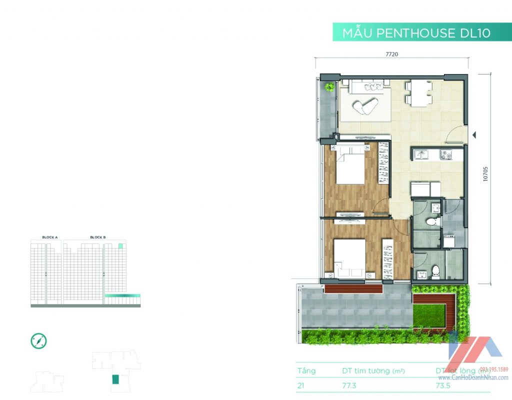 PENHOUSE - CĂN HỘ D'LUSSO EMERALD SÔNG GIỒNG QUẬN 2