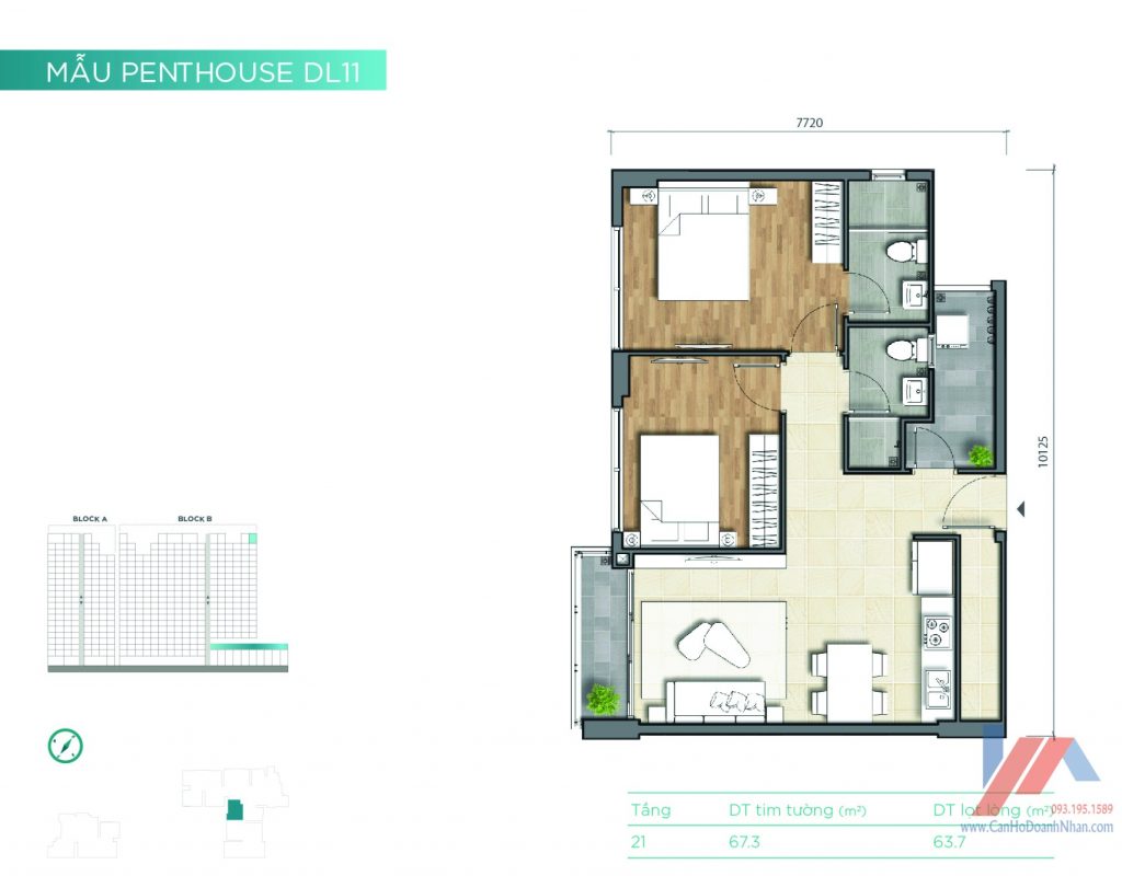 PENHOUSE - CĂN HỘ D'LUSSO EMERALD SÔNG GIỒNG QUẬN 2