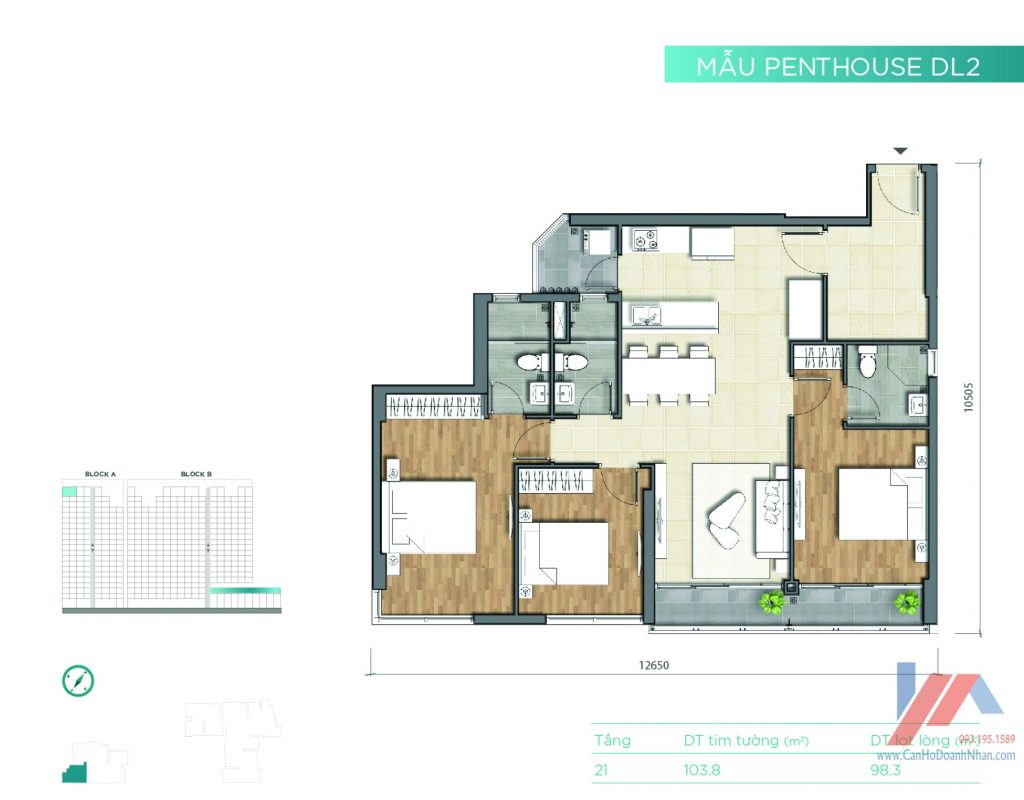 PENHOUSE - CĂN HỘ D'LUSSO EMERALD SÔNG GIỒNG QUẬN 2