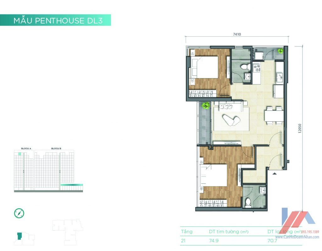 PENHOUSE - CĂN HỘ D'LUSSO EMERALD SÔNG GIỒNG QUẬN 2