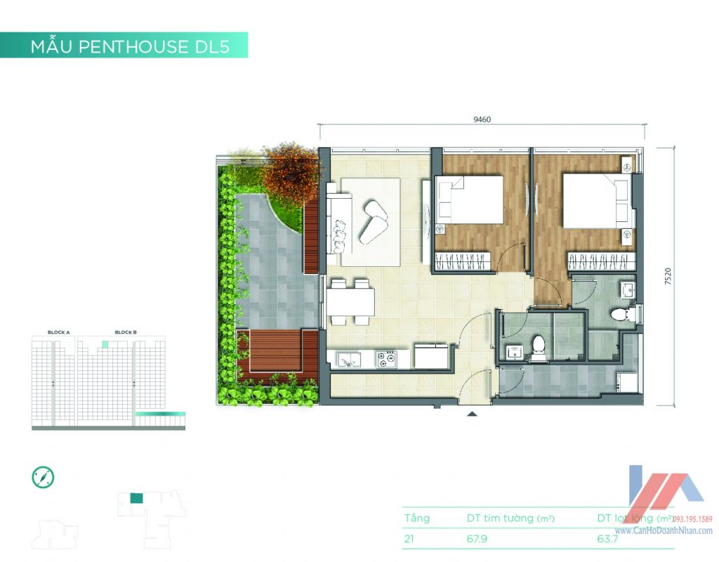 PENHOUSE - CĂN HỘ D'LUSSO EMERALD SÔNG GIỒNG QUẬN 2
