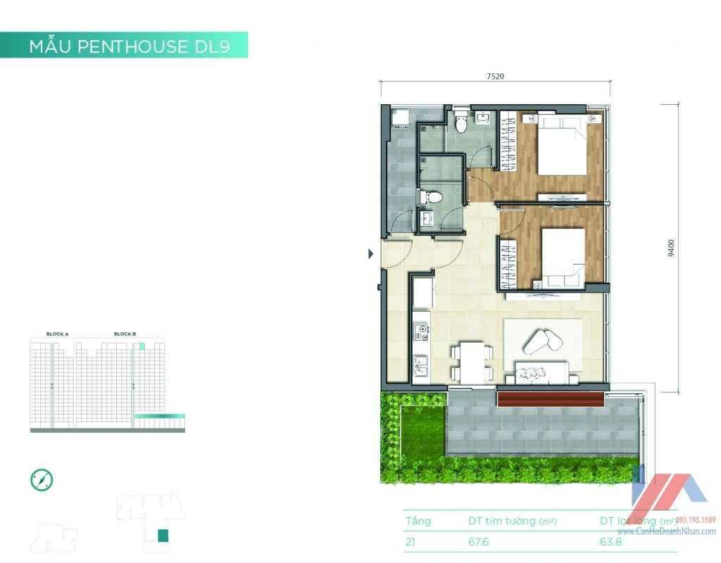 PENHOUSE - CĂN HỘ D'LUSSO EMERALD SÔNG GIỒNG QUẬN 2