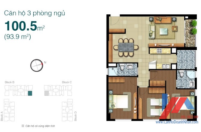 Khu căn hộ & văn phòng Lexington Residence 25 can-ho-doanh-nhan-lexington-residence-11