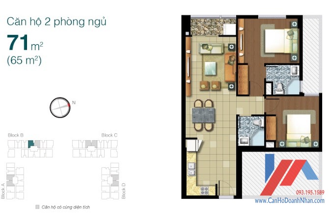 Khu căn hộ & văn phòng Lexington Residence 20 can-ho-doanh-nhan-lexington-residence-12