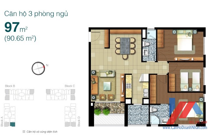 Khu căn hộ & văn phòng Lexington Residence 24 can-ho-doanh-nhan-lexington-residence-14