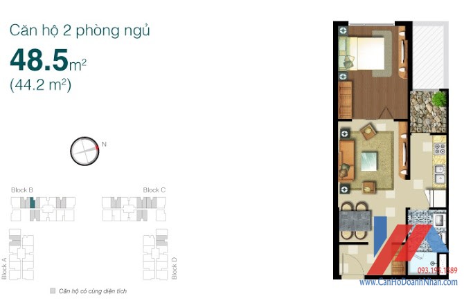 Khu căn hộ & văn phòng Lexington Residence 19 can-ho-mau-lexington-residence-1