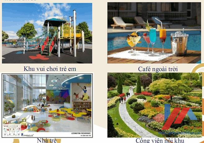 Khu căn hộ & văn phòng Lexington Residence 3 Tiện ích căn hộ Lexington Residence