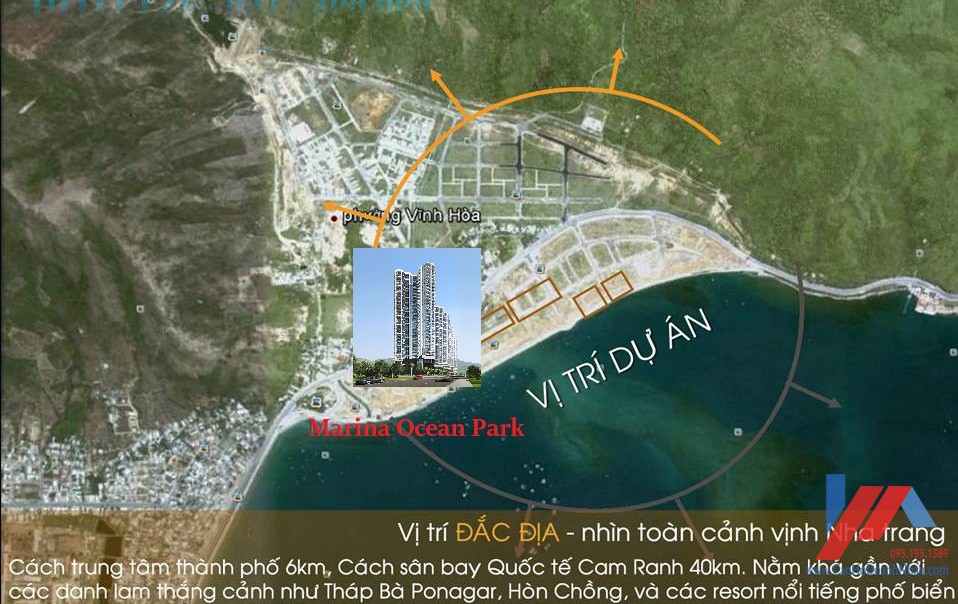 Marina Ocean Park - Nha Trang 2 vi tri marina ocean park nha trang