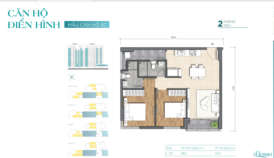 mat bang can ho D'Lusso