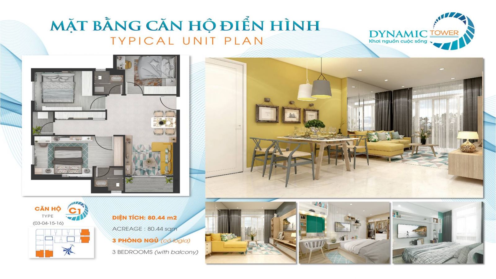 mat ban can ho dynamic tower