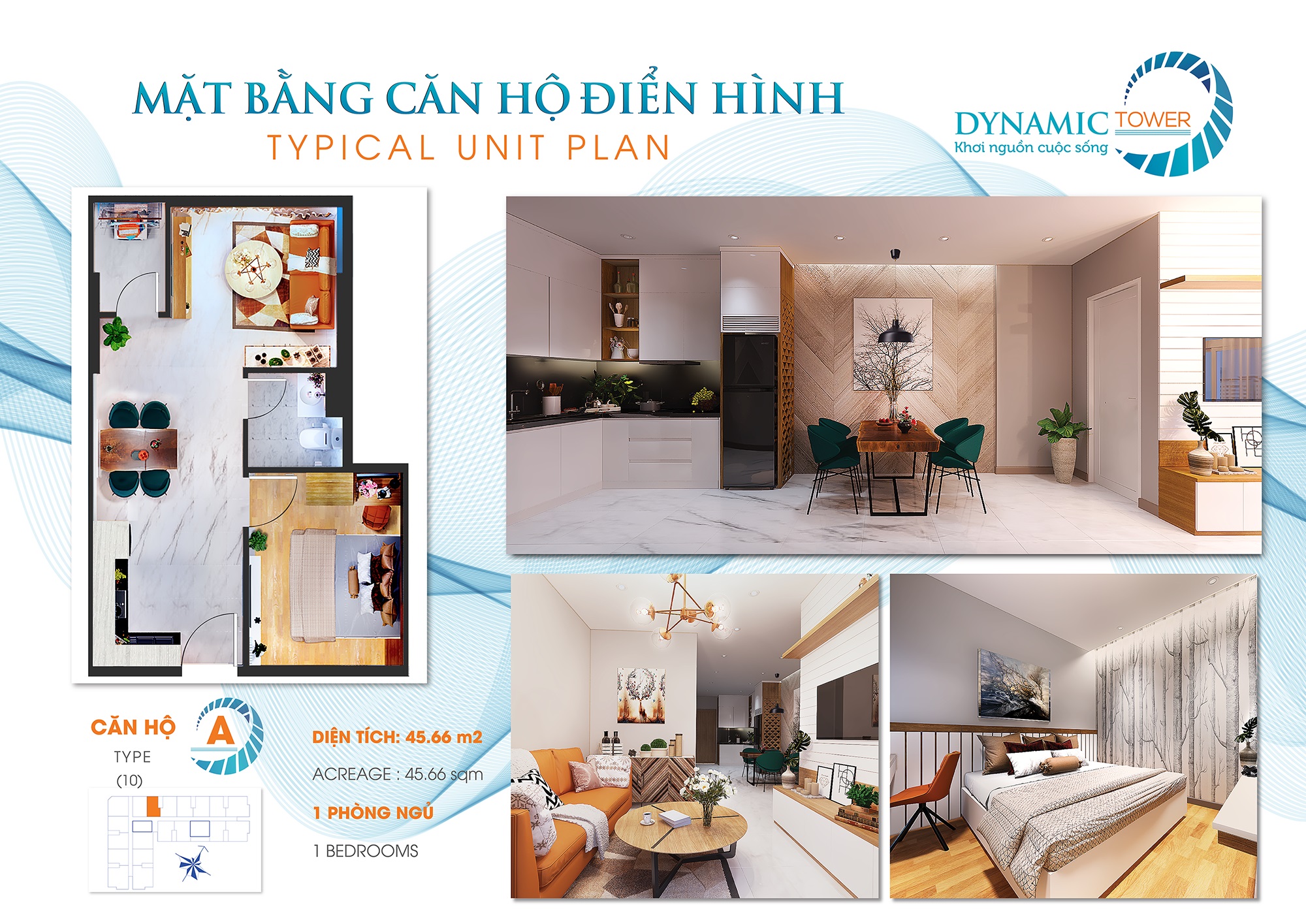 Dynamic Tower 5 mat bang can ho dynamic tower