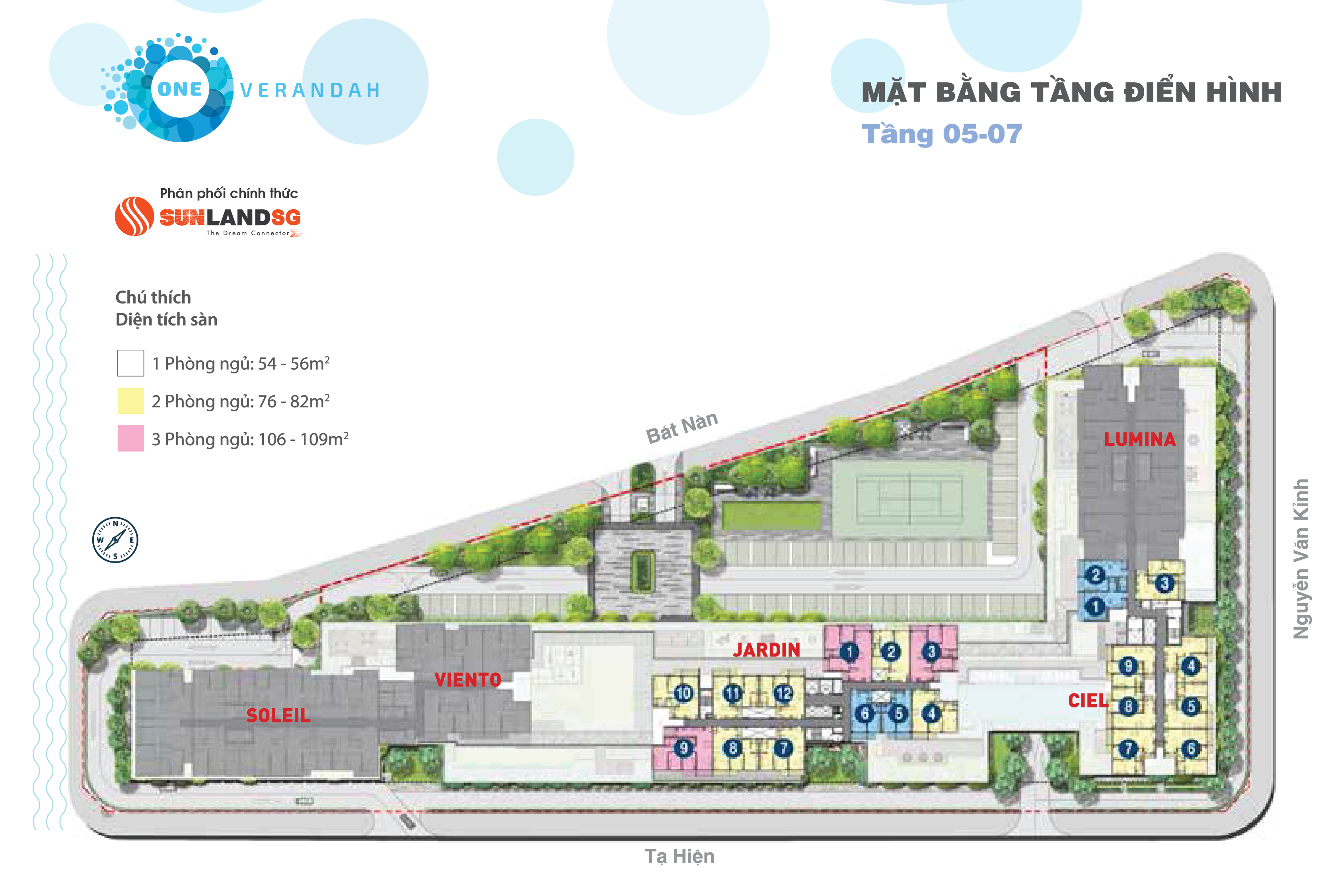 Căn Hộ One Verandah 8 TẦNG 5-17 ONE VERANDAH