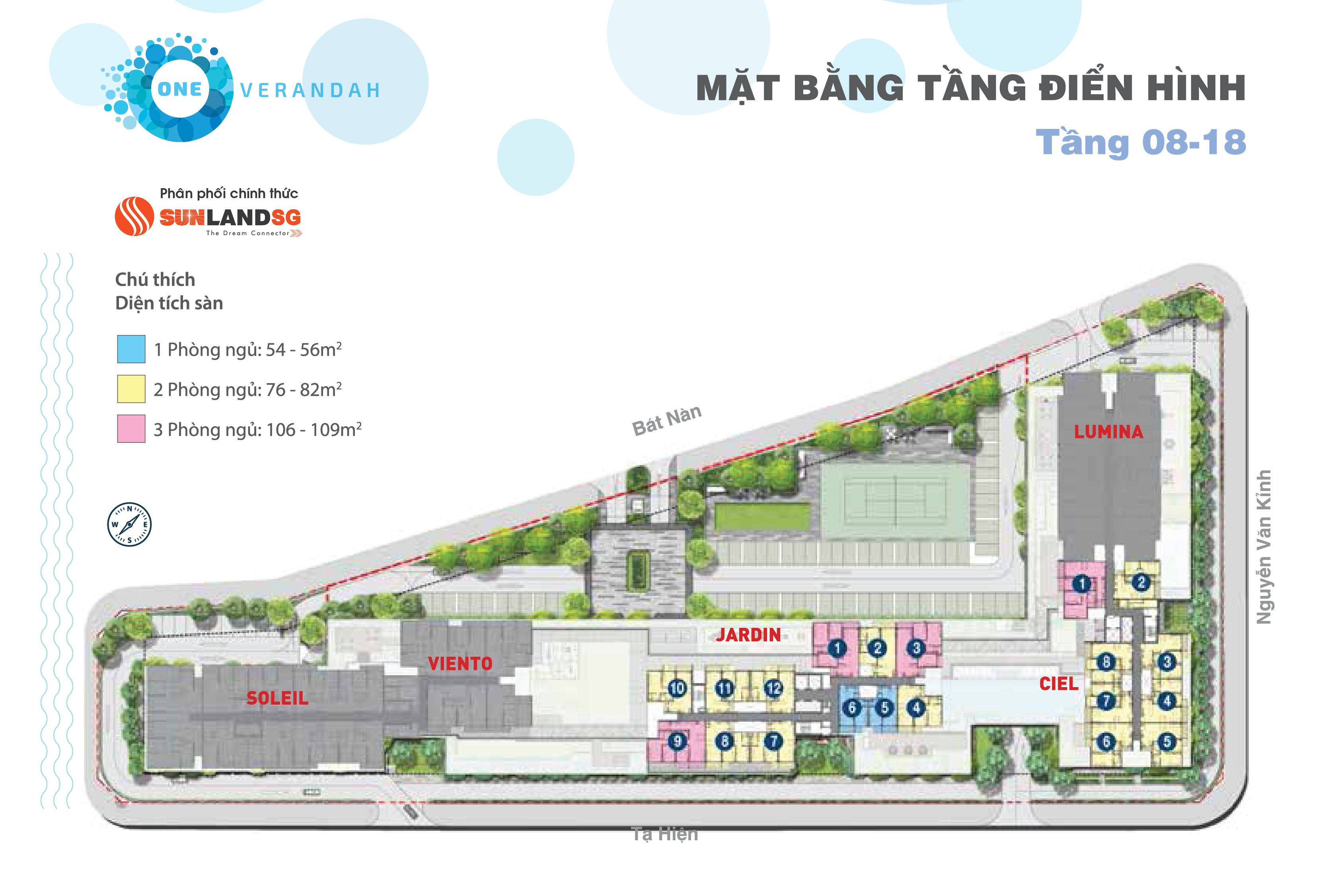 Căn Hộ One Verandah 9 TẦNG 8-18 ONE VERANDAH