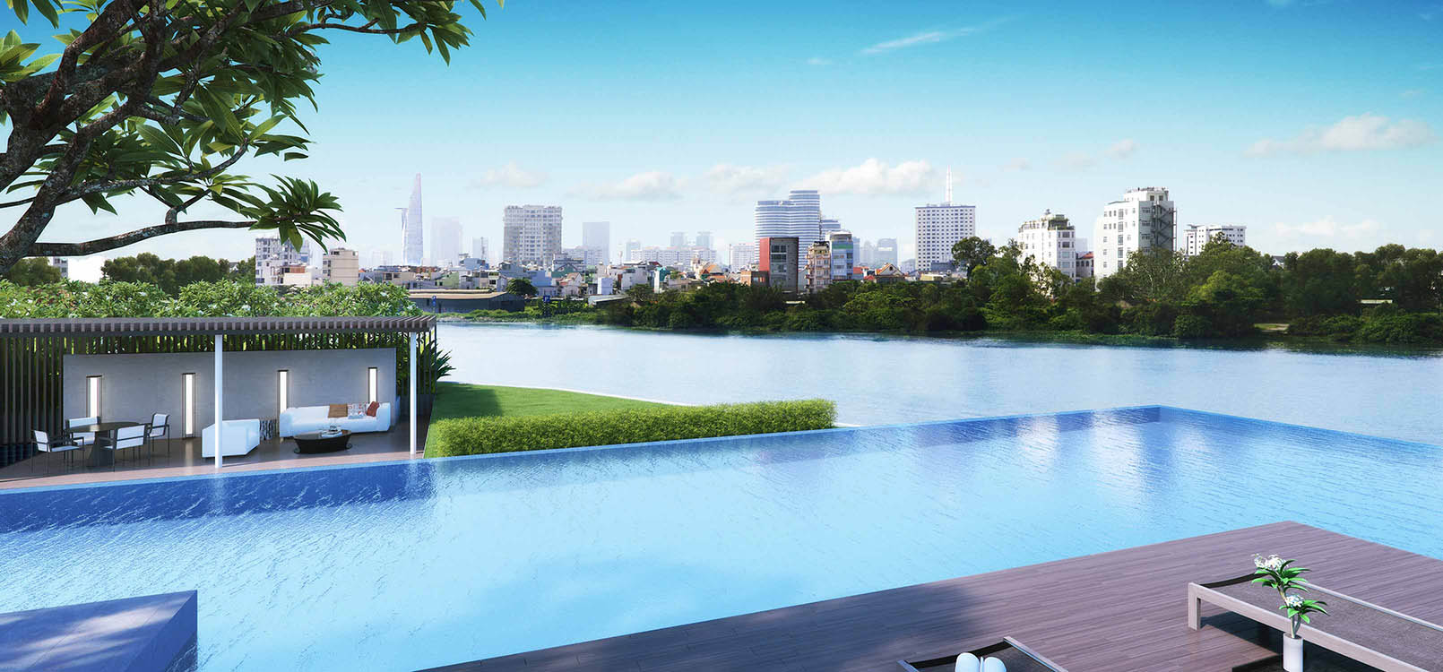 View siêu đẹp tại Holm Villas