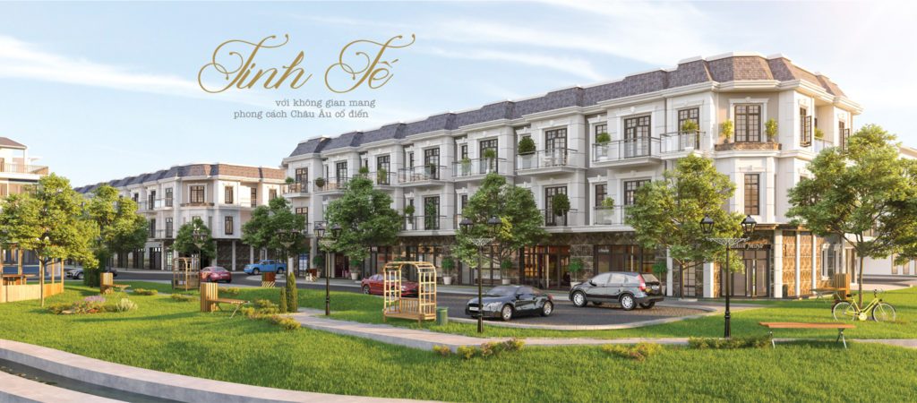 Phối cảnh dự án Simcity