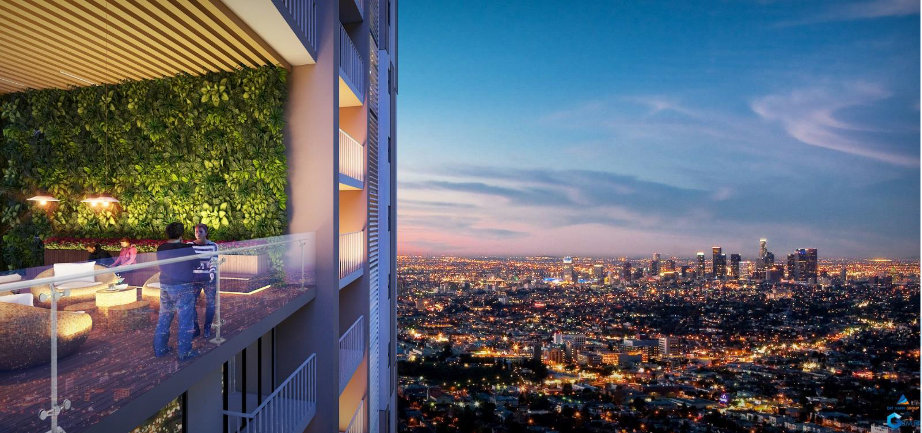 Phối cảnh nội thất bên trong Gem Riverside