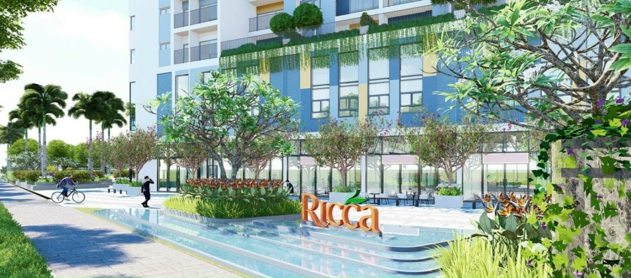 DUPLEX RICCA mang đến tầm nhìn ngoạn mục cùng sân vườn riêng xanh mát!!! Vị trí 2 DUPLEX RICCA mang den tam nhin ngoan muc cung