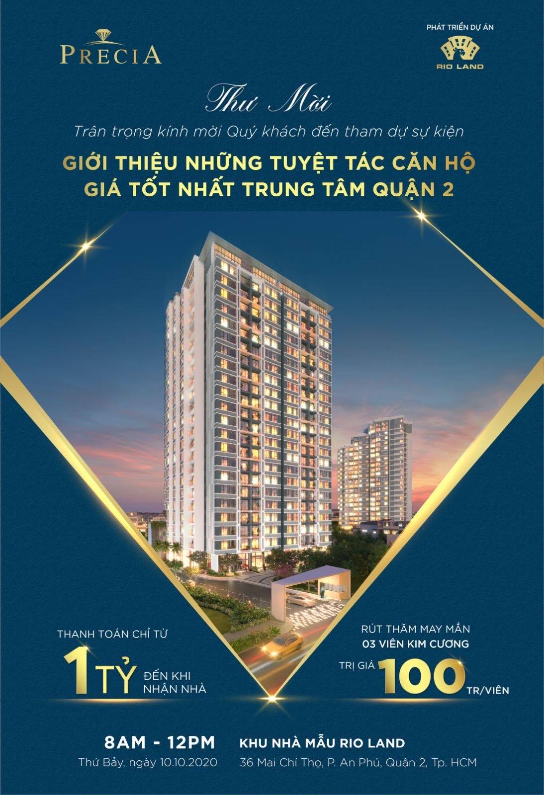 GIẢI MÃ PRECIA - TUYỆT TÁC CĂN HỘ NGAY TRUNG