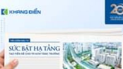 May be an image of text that says 'KHANG ĐIỀN 2 năm PHÁT TRIỀN BỀN PHÁTTRIỀNBEN VỮNG CHIA CỘNG ĐỒNG TIÊU ĐIỀM ĐẦU TƯ SỨC BÂT HẠ TẦNG TẠO TIỀN ĐỀ CHO TP.HCM TĂNG TRƯỞNG'