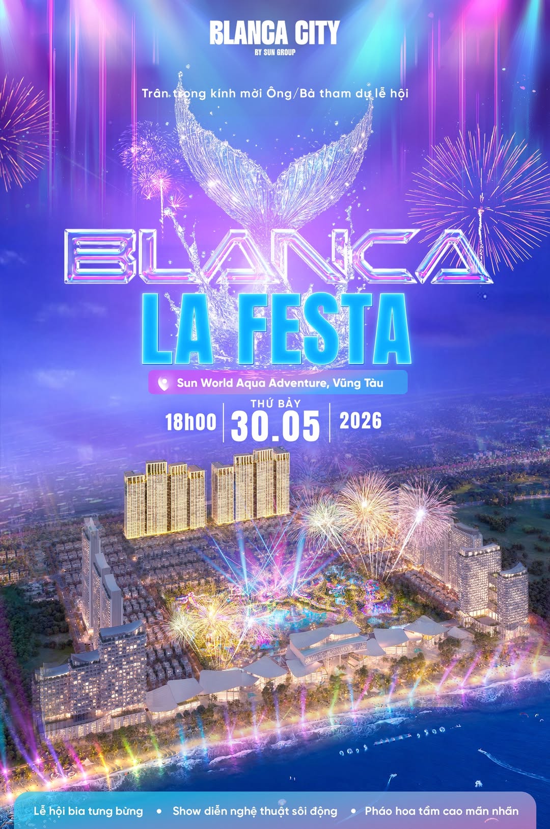 BLANCA LA FESTA – BEER FEST VÀ ĐẠI TIỆC PHÁO HOA LẦN ĐẦU TIÊN ĐỔ BỘ VŨNG TÀU – VungTauLand.vn